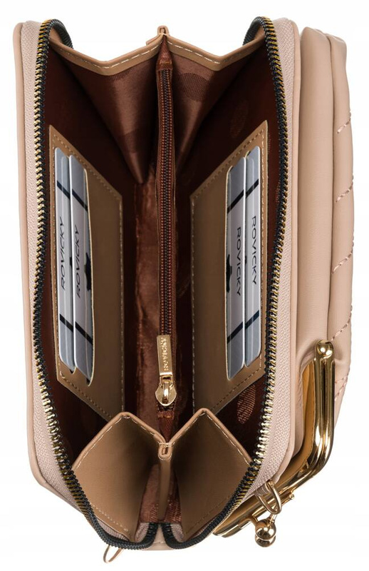 Torebka z funkcją portfela z paskiem od Rovicky