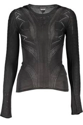 JUST CAVALLI CZARNY SWETER DAMSKI