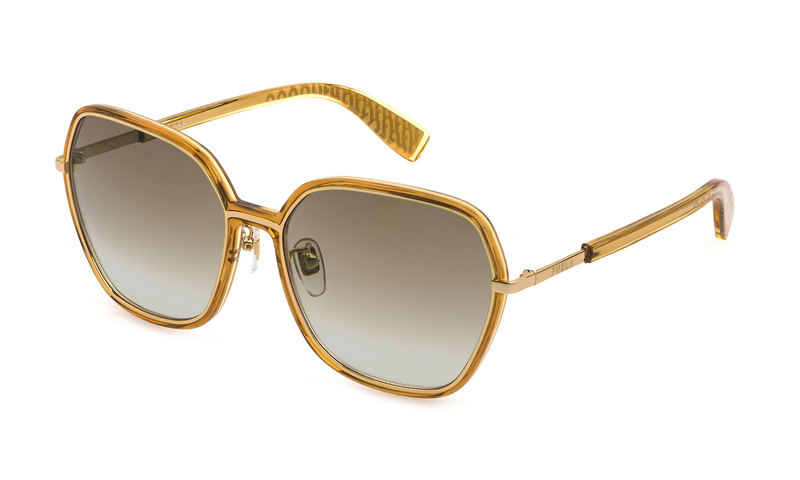 Okulary FURLA SFU539-58300Y. Okulary przeciwsłoneczne, Kolor złoty. Kobieta.