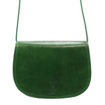 Florence Skórzana damska listonoszka przez ramię dwie komory kieszenie