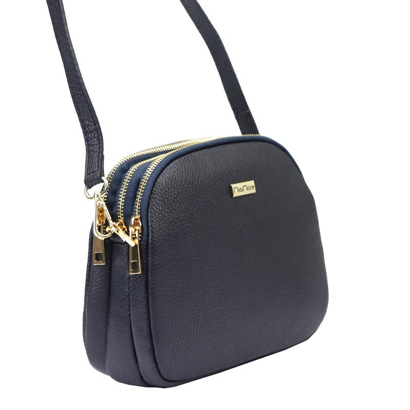 MiaMore damska listonoszka przez ramię skóra naturalna torebka na ramię