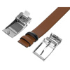 Meski zestaw prezentowy skóra naturalna Peterson PTN KL-B007-S001 BLACK-BROWN