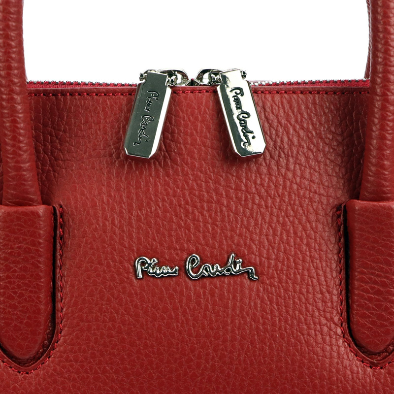 Elegancki damski kuferek z paskiem Pierre Cardin
