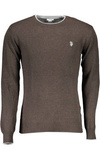 Brązowy sweter męski US POLO ASSN.