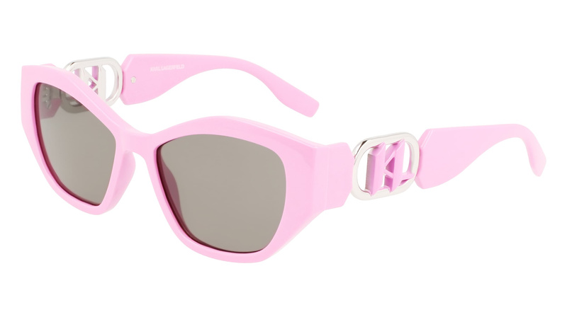 Okulary KARL LAGERFELD KL6086S-525. Okulary przeciwsłoneczne, Kolor różowy. Kobieta.