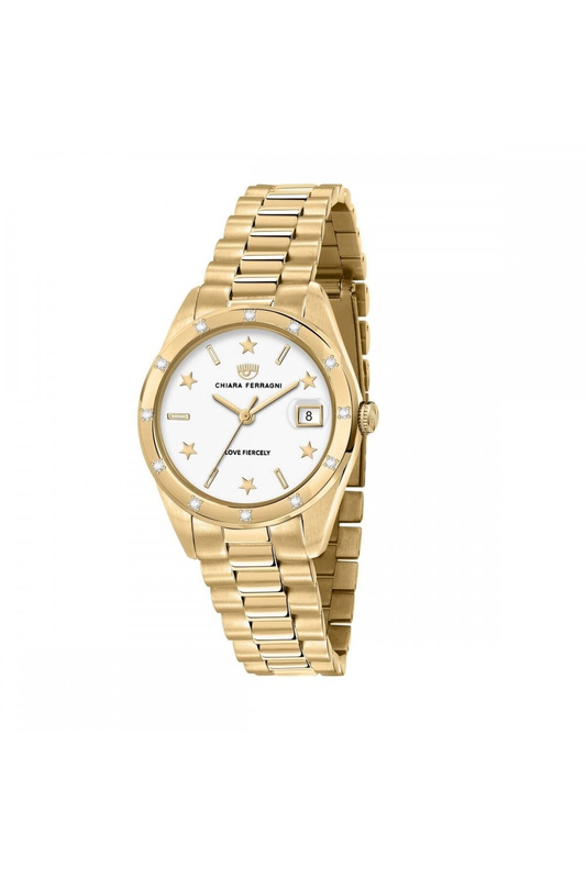 Zegarek CHIARA FERRAGNI R1953100508. Kwarcowy, Kolor biały. Kobieta.