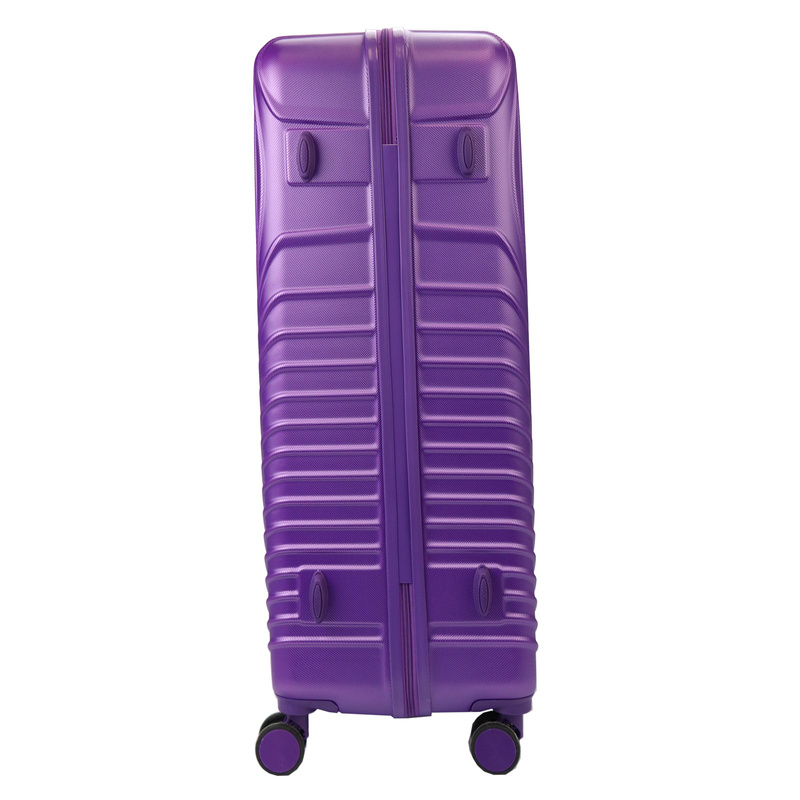 Mocna męska walizka z tworzywa ABS Leonardo da Vinci 3036-1 S32 (S036)