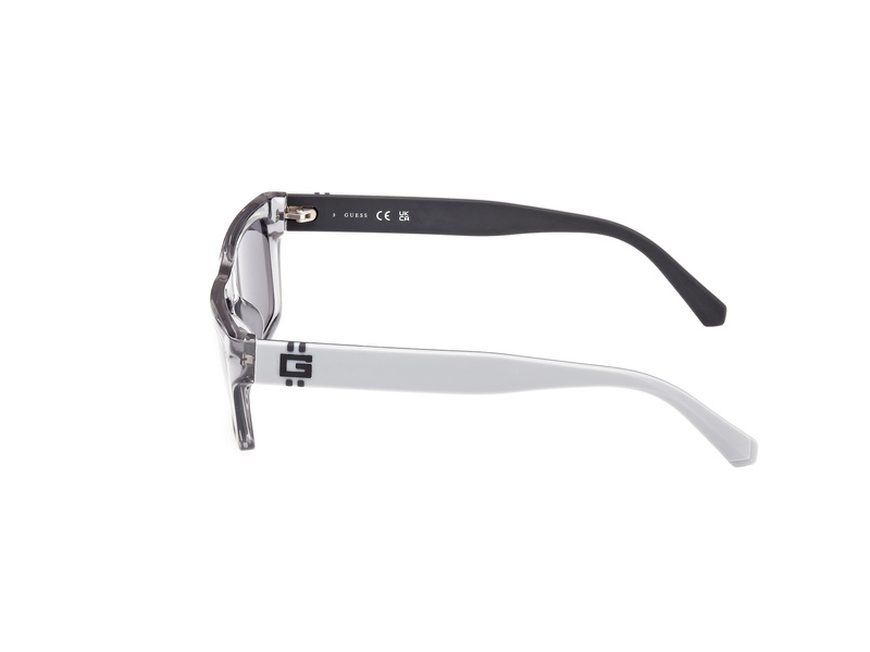 Okulary GUESS GU00120-5520A. Okulary przeciwsłoneczne, Kolor szary. Mężczyzna.