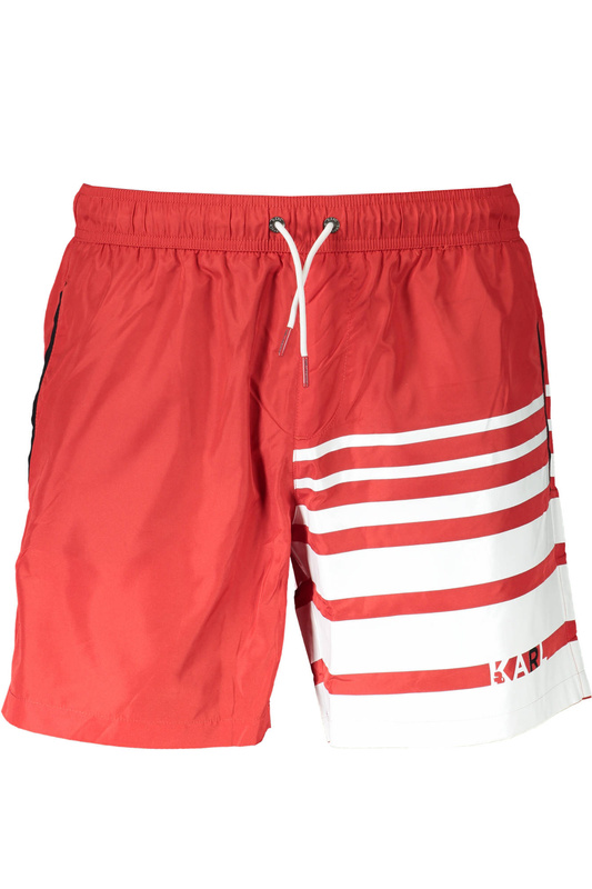 KARL LAGERFELD KOSTIUM K�PIELOWY M�SKI SP�DNICZKA CZERWONA