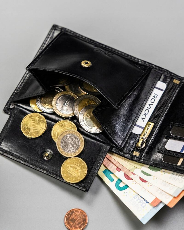 Rozbudowany pojemny męski portfel z RFID Rovicky