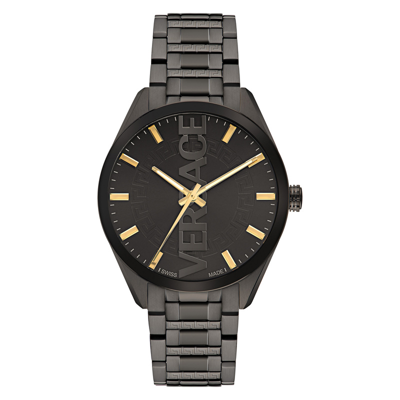 Zegarek VERSACE VE3H00522. Kwarcowy, Kolor czarny. Mężczyzna.