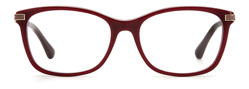 Okulary JIMMY CHOO JC269-LHF. Okulary, Kolor Burgundy. Kobieta.