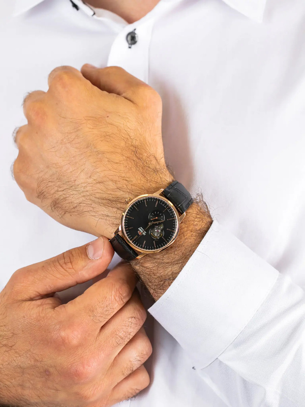 Zegarek Męski Orient Open Heart Automatic  RA-AR0103B10B + BOX