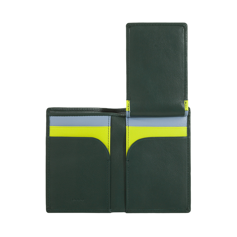 DuDu duży portfel męski etui na karty skóra naturalna składany