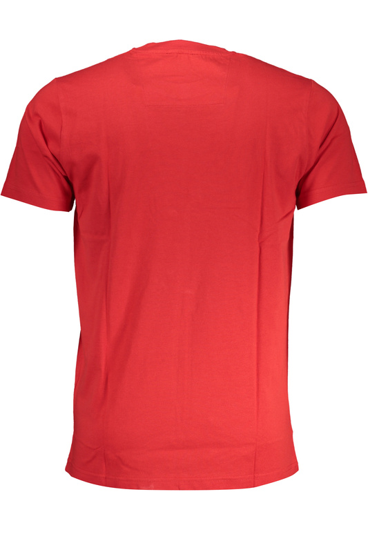 T-SHIRT MĘSKI Z KRÓTKIM RĘKAWEM KLASY CAVALLI CZERWONY