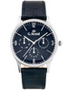 ZEGAREK G. ROSSI - 10737A-6F1 (zg258e) blue/silver + BOX