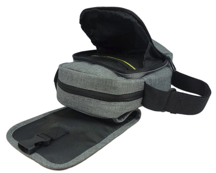 Torba na ramię z klapą National Geographic STREAM 13113 Szary