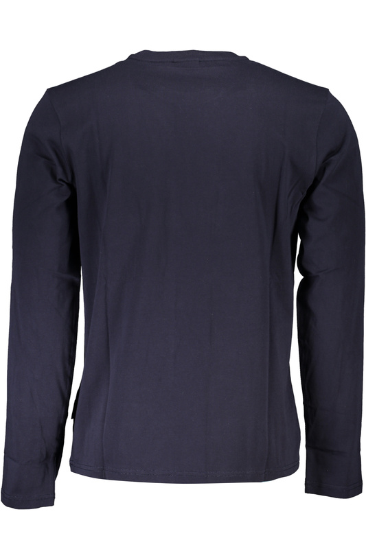 NIEBIESKI T-SHIRT MĘSKI NAPAPIJRI Z KRÓTKIM RĘKAWEM