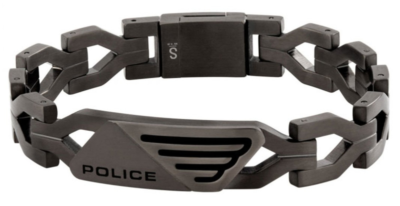 Biżuteria POLICE PJ26556BSU.03. Bransoletka, Kolor brązowy. Mężczyzna.