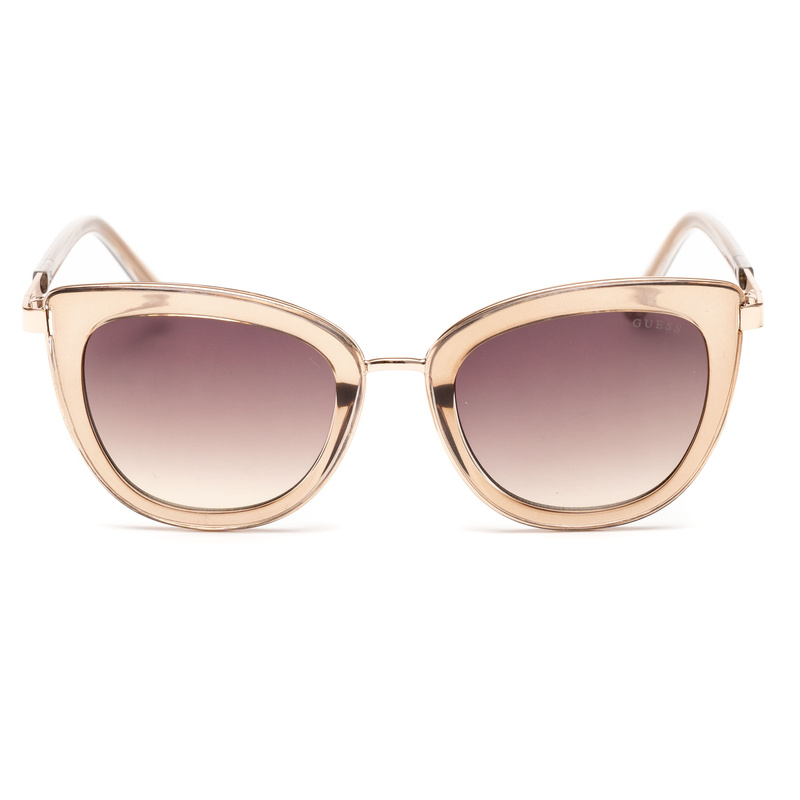 Okulary GUESS GF6089-5257F. Okulary przeciwsłoneczne, Kolor różowy. Kobieta.