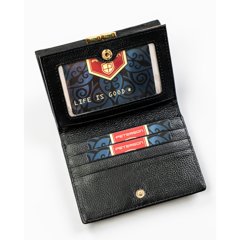 Skórzany damski portfel Peterson PTN PS15-09-MLF