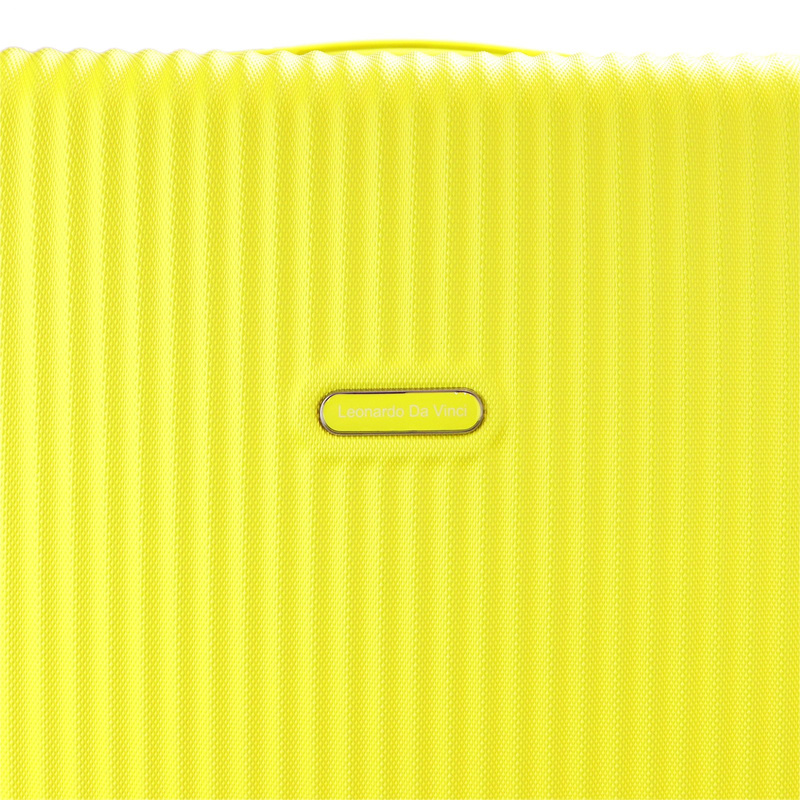 Leonardo da Vinci zestaw 5 walizek na kółkach ABS z kosmetyczką podróżną