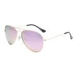 Okulary PRIVÉ REVAUX COMMANDO20SJ5. Okulary przeciwsłoneczne, Kolor złoty. Unisex.