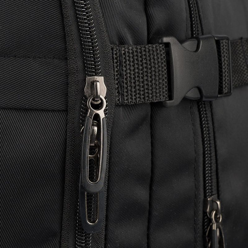 Plecak torba mały bagaż pojemny do samolotu kabinówka lotnicza Beltimore czarny TOK-D