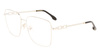 Okulary VICTORIA BECKHAM VB21285615715. EYEGLASSES, Kolor złoty. Kobieta.