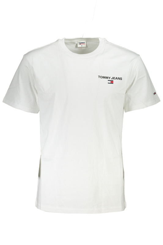 BIAŁY T-SHIRT MĘSKI Z KRÓTKIM RĘKAWEM TOMMY HILFIGER