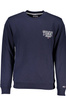 NIEBIESKA BLUZA MĘSKA TOMMY HILFIGER BEZ ZAMKA