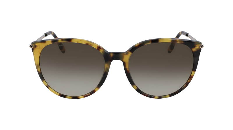 Okulary LACOSTE L928S-214. Okulary przeciwsłoneczne, Kolor brązowy havana. Kobieta.