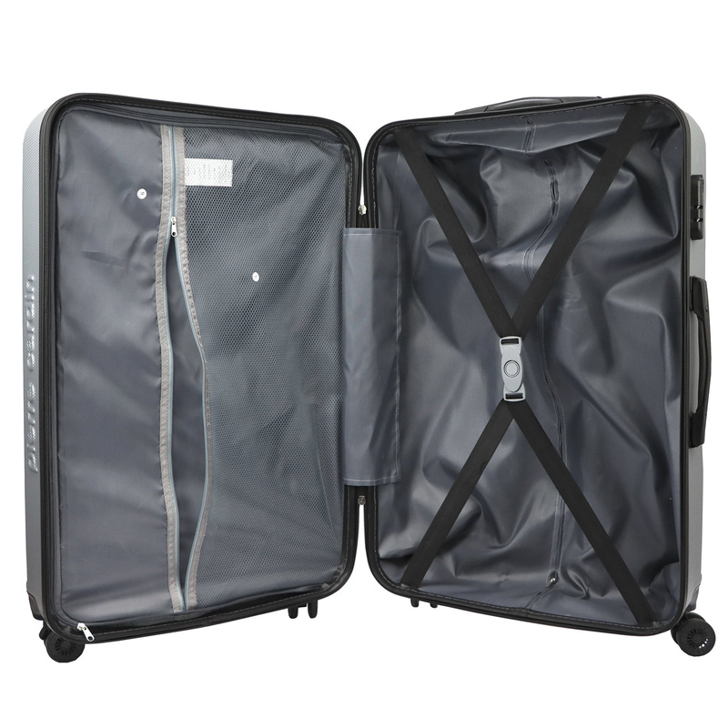 Mocna walizka damska z ABSu Pierre Cardin MED12 x3 Z
