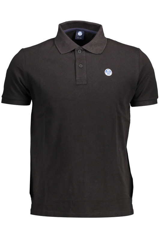 NORTH SAILS MĘSKA KOSZULKA POLO Z KRÓTKIM RĘKAWEM W KOLORZE CZARNYM