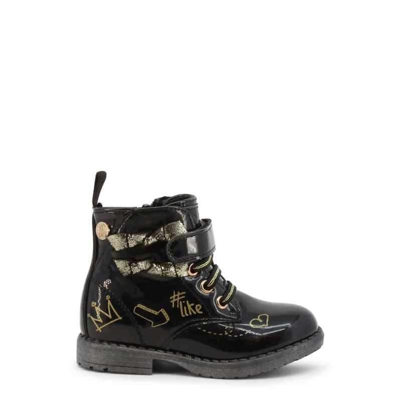 Buty do kostki marki Shone model 234-026. Kolor Czarny, Obuwie Dziewczynka. sezon: Jesień/Zima