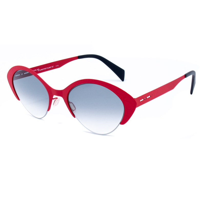 Okulary ITALIA INDEPENDENT 0505-CRK-051. Okulary przeciwsłoneczne, Kolor czerwony. Kobieta.