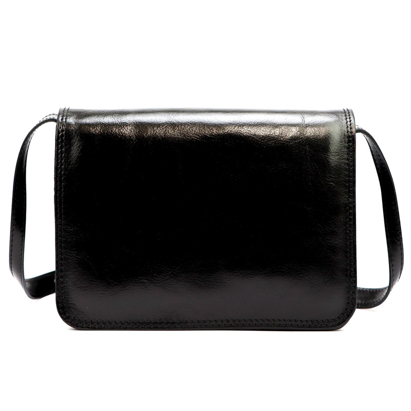 Florence damska listonoszka 3 komory torebka na ramię skóra naturalna