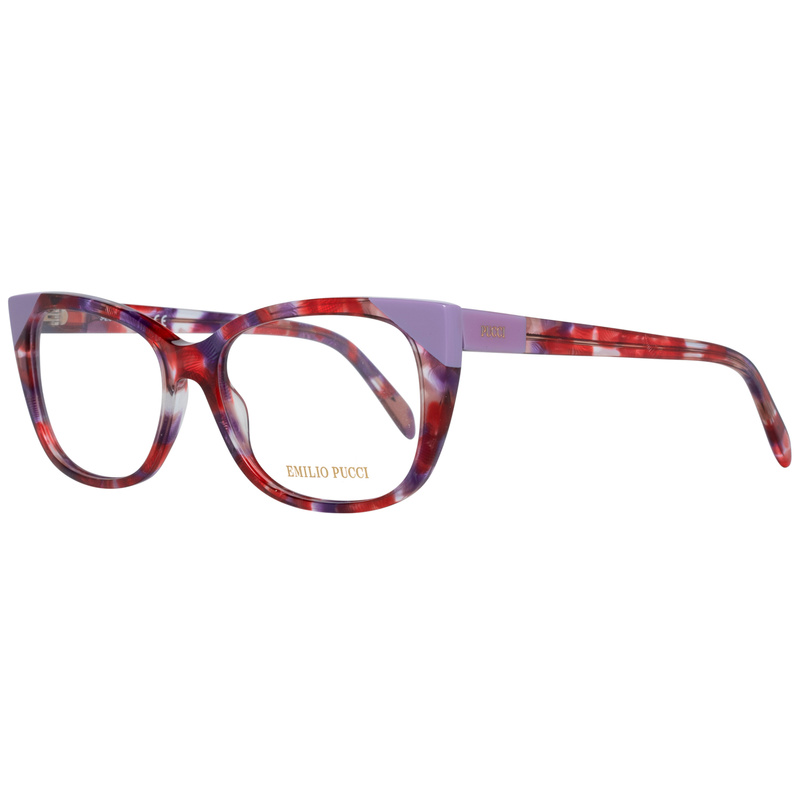 Okulary PUCCI EP5117-54083. EYEGLASSES, Kolor czerwony. Kobieta.
