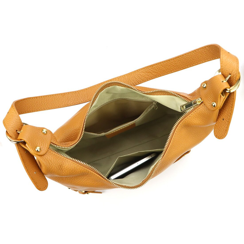 Luka damska torebka na ramię skóra naturalna pojemna listonoszka miejska