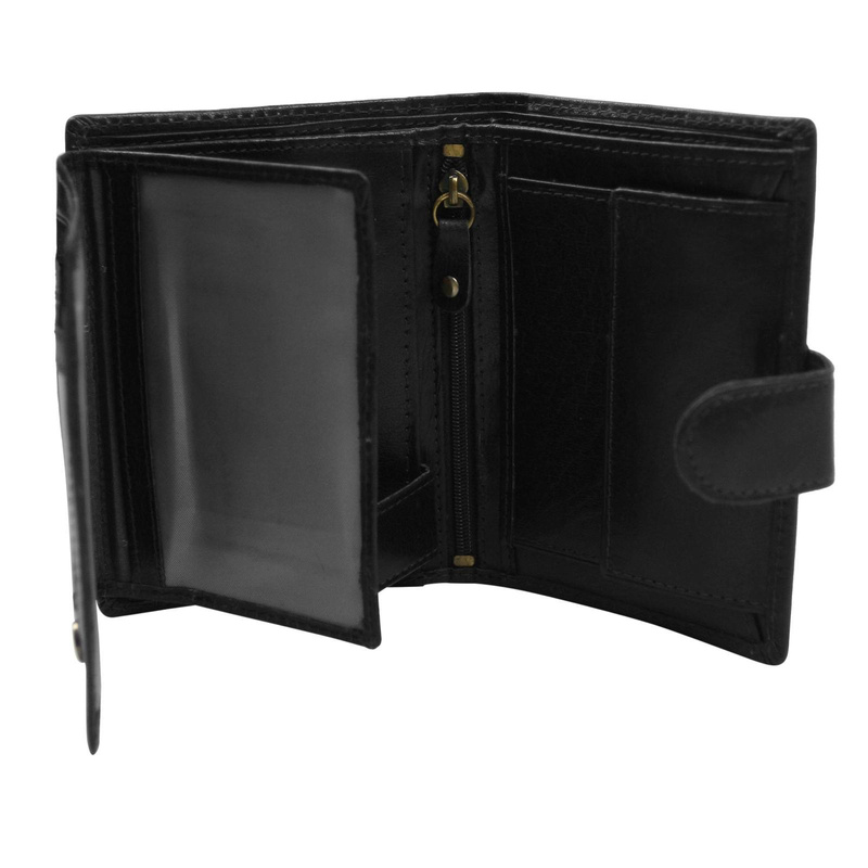 Skórzany męski portfel Peterson PTN N4L-BUF