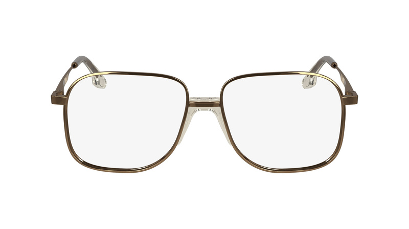 Okulary VICTORIA BECKHAM VB21345614730. EYEGLASSES, Kolor złoty. Kobieta.