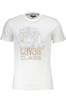CAVALLI CLASS T-SHIRT Z KRÓTKIM RĘKAWEM MĘSKI BIAŁY