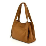 Skórzana torebka na ramię klasyczna stylowa duża