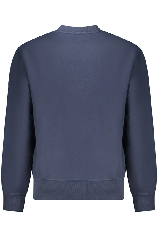 HUGO BOSS MĘSKA BLUZA Z ROZPINANYM NA ZAMEK NIEBIESKA