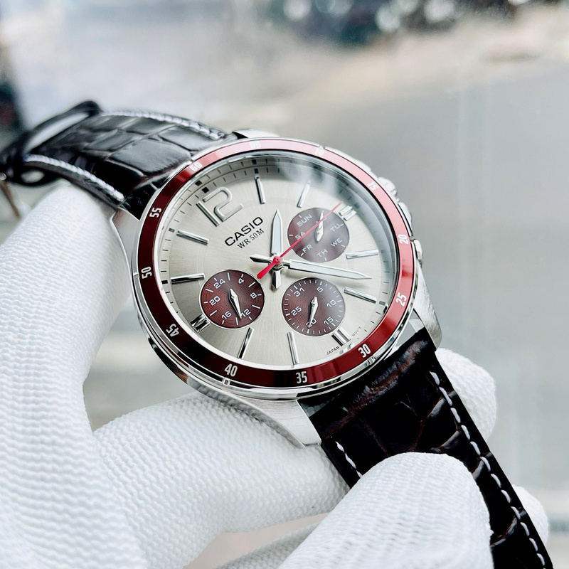 ZEGAREK MĘSKI CASIO MTP-1374L-7A1V (zd064c) + BOX