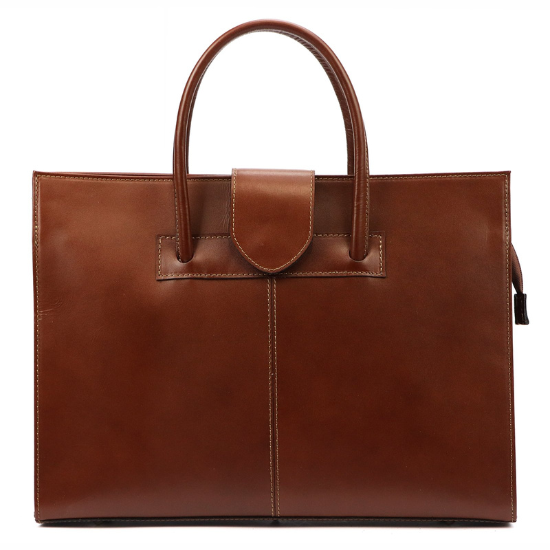 Camilla damski kuferek torba na dokumenty do pracy skóra naturalna duża