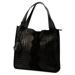 Damska torebka ze skóry naturalnej Luka 26-010 CROCO