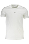 BIAŁY T-SHIRT MĘSKI Z KRÓTKIM RĘKAWEM CALVIN KLEIN WHITE