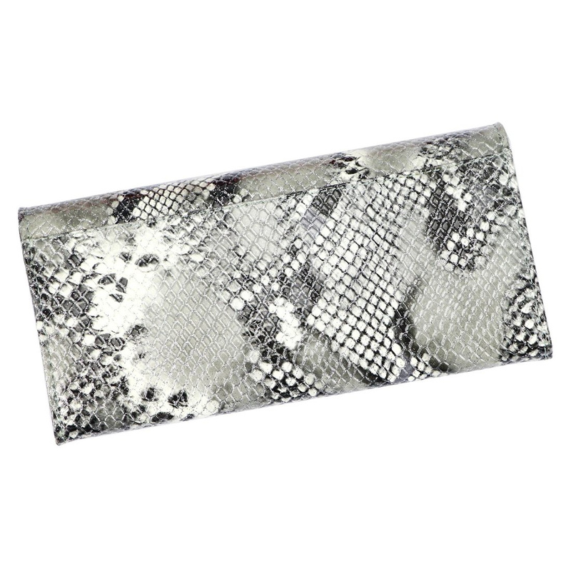 Skórzany damski portfel Rovicky 8801-BPRN RFID