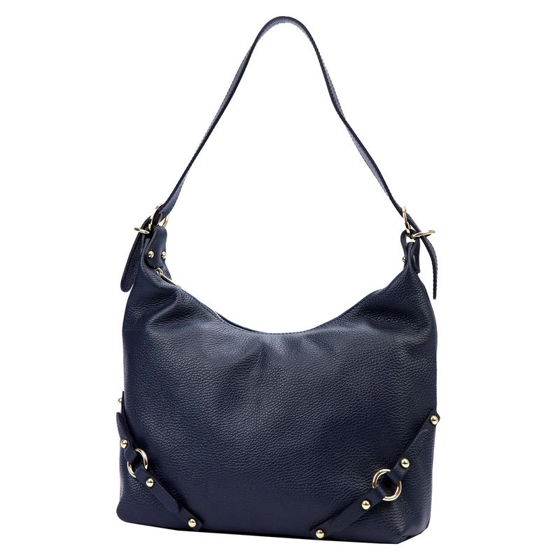 Luka damska torebka na ramię skóra naturalna pojemna listonoszka miejska